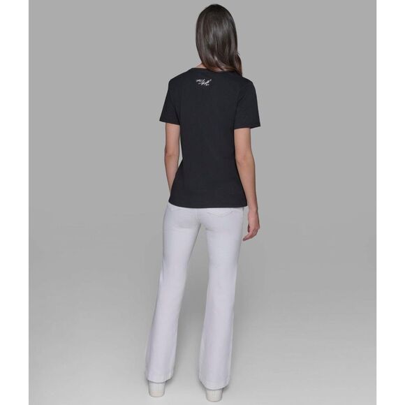 NEW Karl Lagerfeld Paris Artist Whimsy Logo Tee, Graphic T-Shirt, 2X, $59 - Picture 4 of 11